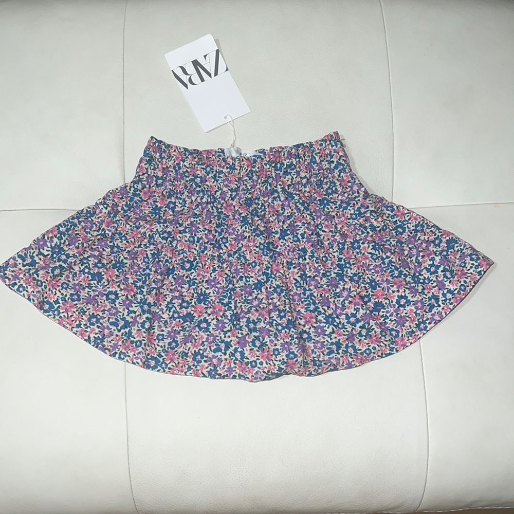 ZARA floral swing skirt baby/toddler skirt